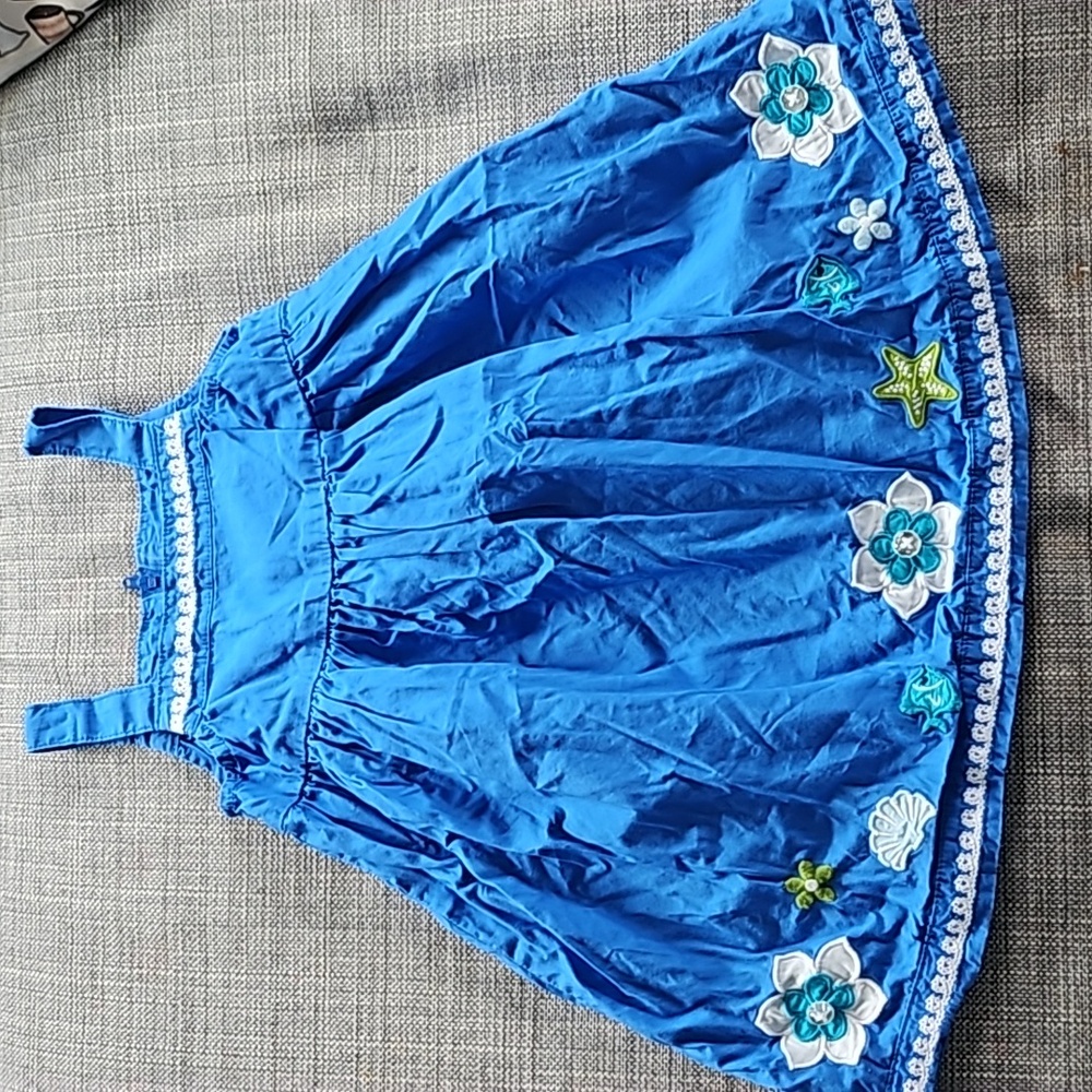 Gymboree 18-24m blue dress